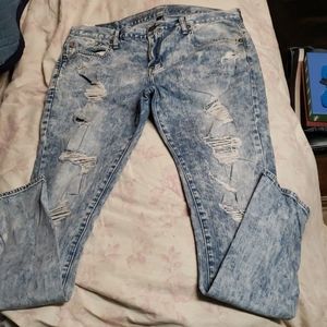 Mens America eagle flex skinny jeans sz 36-34